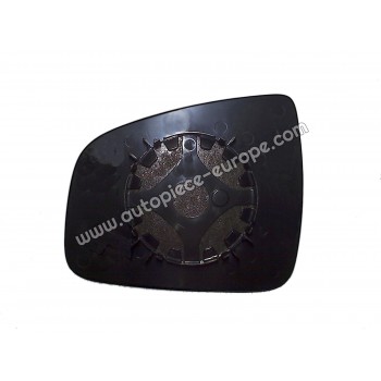 MIROIR ET PORTE MIROIR Coté passager - Glace bombée