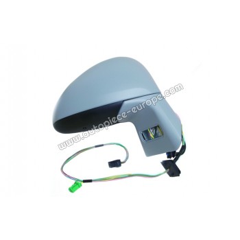 RETROVISEUR coté passager - électrique - Dégivrant - Glace bombée bleue - Coiffe prépeinte - livré sans clignotant 3168201WC