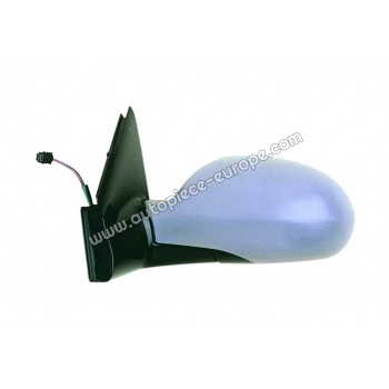 RETROVISEUR Coté conducteur - Commande électrique - Dégivrant - Glace asphérique bleue - Coiffe prépeinte