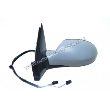 RETROVISEUR Coté conducteur - électrique - Dégivrant - Glace asph bleue - Coiffe prépeinte - Rabattable électriquement - Mémoire