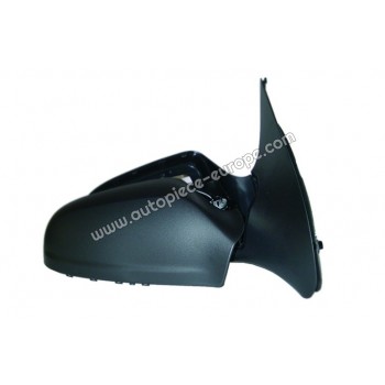 RETROVISEUR Coté passager - Commande électrique - Dégivrant - Glace bombée - Coiffe noire