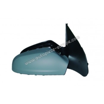 RETROVISEUR Coté passager - Commande électrique - Dégivrant - Glace bombée - Coiffe prépeinte
