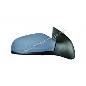 RETROVISEUR Coté passager - Commande électrique - Dégivrant - Glace bombée - Coiffe prépeinte