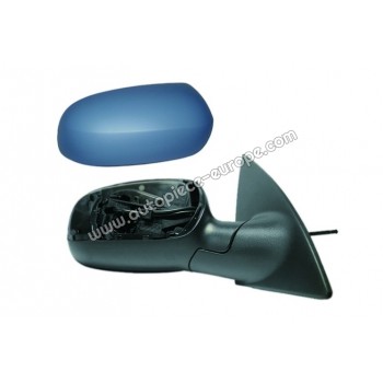 RETROVISEUR Coté passager - Commande à câble - Glace bombée  - Coiffe prépeinte