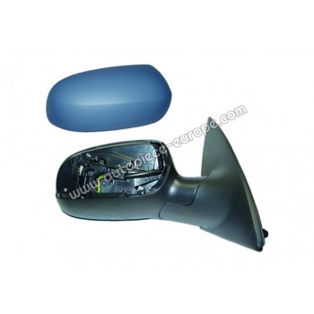 RETROVISEUR Coté passager - Commande électrique - Dégivrant - Glace bombée  - Coiffe prépeinte