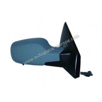 RETROVISEUR Coté passager - Commande à câble - Glace bombée - Sonde de température - Coiffe prépeinte