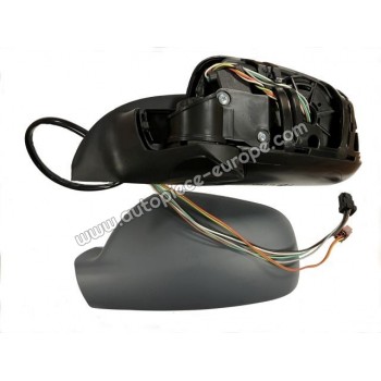 RETROVISEUR Coté conducteur - Commande électrique - Dégivrant - Glace asphérique - Coiffe prépeinte - Rabattable électriquement