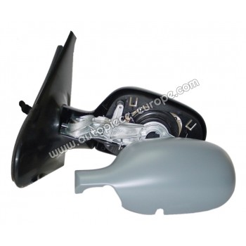 RETROVISEUR Coté conducteur - Commande à câble - Glace asphérique - Coiffe prépeinte