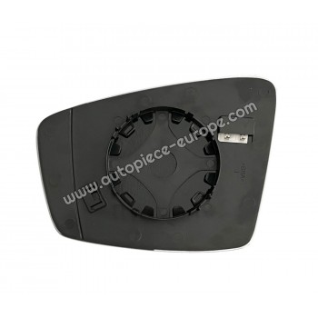 MIROIR ET PORTE MIROIR Coté passager - Dégivrant - Glace bombée