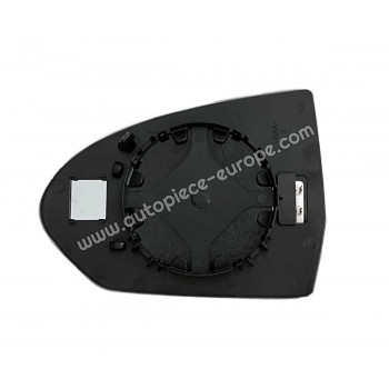 MIROIR ET PORTE MIROIR Coté passager - Dégivrant - Glace bombée