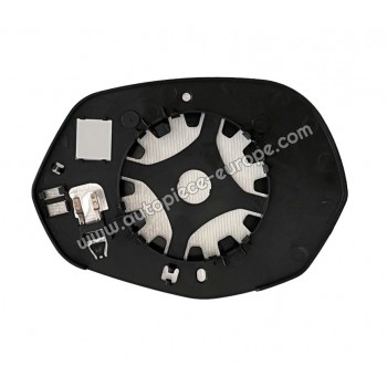 MIROIR ET PORTE MIROIR Coté passager - Dégivrant - Glace bombée