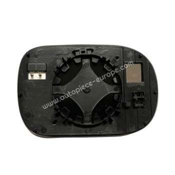 MIROIR ET PORTE MIROIR Coté conducteur - Dégivrant - Glace asphérique