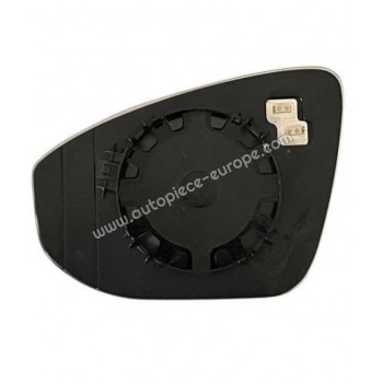 MIROIR ET PORTE MIROIR Coté passager - Dégivrant - Glace bombée