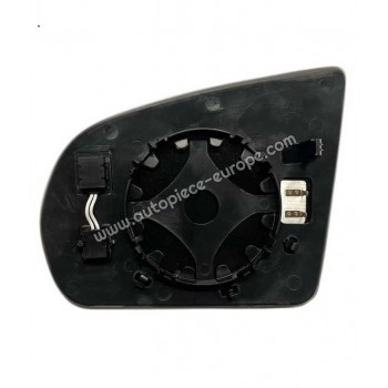 MIROIR ET PORTE MIROIR Coté passager - Dégivrant - Glace bombée - Assistance angle mort