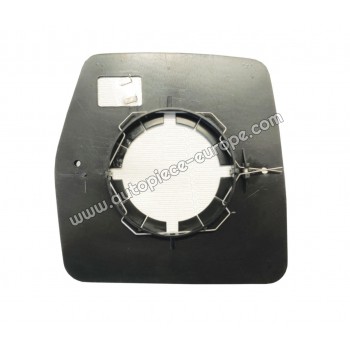 MIROIR ET PORTE MIROIR Coté conducteur - Glace bombée - pour version à câble