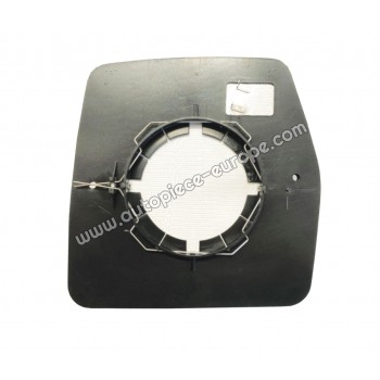 MIROIR ET PORTE MIROIR Coté passager - Glace bombée - pour version à câble