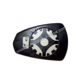 MIROIR ET PORTE MIROIR Coté passager - Dégivrant - Glace asphérique