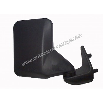 RETROVISEUR Coté passager - Commande manuelle - Glace bombée - Coiffe noire