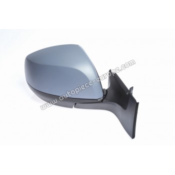 RETROVISEUR Coté passager - Commande électrique - Dégivrant - Glace bombée - Coiffe prépeinte