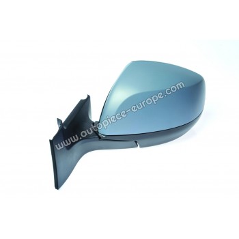 RETROVISEUR Coté conducteur - Commande électrique - Dégivrant - Glace bombée - Coiffe prépeinte