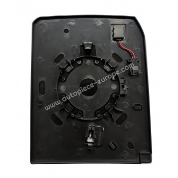 MIROIR ET PORTE MIROIR Coté conducteur - Dégivrant - Glace bombée - Supérieure - Assistance angle mort