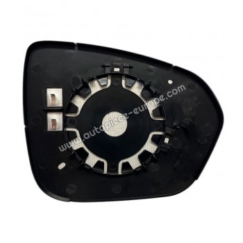 MIROIR ET PORTE MIROIR Coté conducteur - Dégivrant - Glace bombée