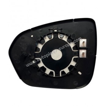 MIROIR ET PORTE MIROIR Coté passager - Dégivrant - Glace bombée