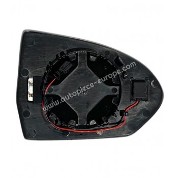 MIROIR ET PORTE MIROIR Coté conducteur - Dégivrant - Glace bombée - Assistance angle mort