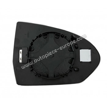 MIROIR ET PORTE MIROIR Coté conducteur - Dégivrant - Glace bombée