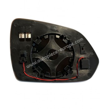 MIROIR ET PORTE MIROIR Coté conducteur - Dégivrant - Glace bombée - Assistance angle mort