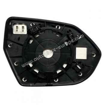 MIROIR ET PORTE MIROIR Coté conducteur - Dégivrant - Glace bombée