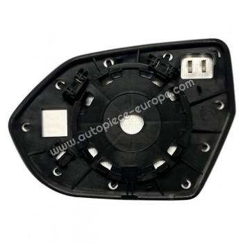 MIROIR ET PORTE MIROIR Coté passager - Dégivrant - Glace bombée