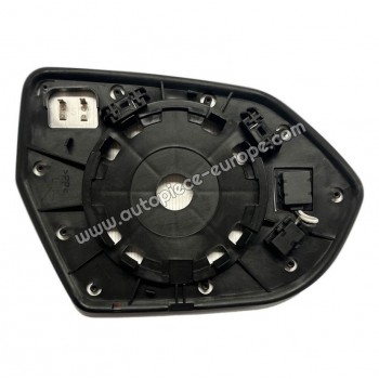 MIROIR ET PORTE MIROIR Coté conducteur - Dégivrant - Glace bombée - Assistance angle mort