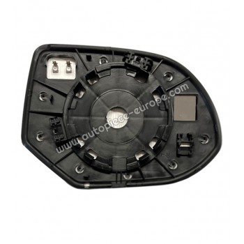 MIROIR ET PORTE MIROIR Coté conducteur - Dégivrant - Glace bombée