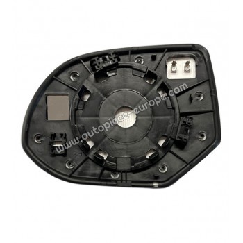 MIROIR ET PORTE MIROIR Coté passager - Dégivrant - Glace bombée