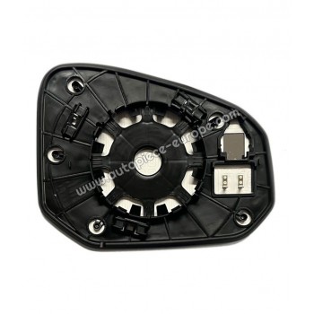 MIROIR ET PORTE MIROIR Coté conducteur - Dégivrant - Glace bombée