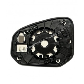 MIROIR ET PORTE MIROIR Coté passager - Dégivrant - Glace bombée