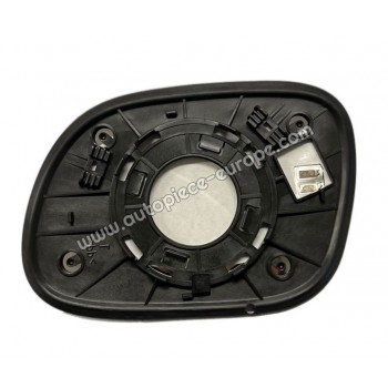 MIROIR ET PORTE MIROIR Coté passager - Dégivrant - Glace bombée