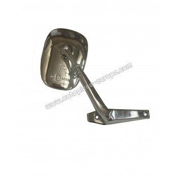 RETROVISEUR Côté conducteur - Télescopique - Commande manuelle - Glace plate - Tête inox 90x140 mm