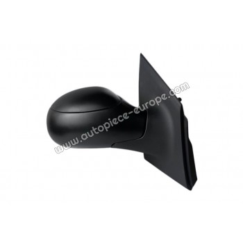 RETROVISEUR Coté passager - Commande à câble - Glace bombée - Coiffe noire