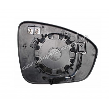 MIROIR ET PORTE MIROIR - Coté conducteur - Dégivrant - Glace asphérique - Assistance angle mort