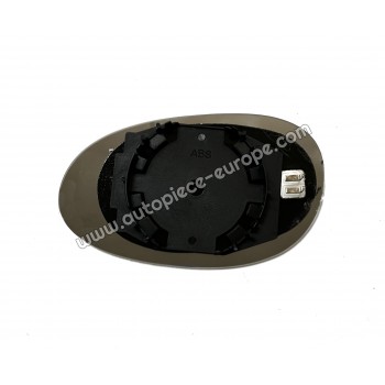 MIROIR ET PORTE MIROIR Coté passager - Dégivrant - Glace bombée
