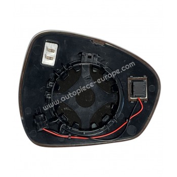 MIROIR ET PORTE MIROIR Coté conducteur - Dégivrant - Glace bombée - Assistance angle mort