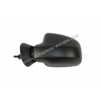 RETROVISEUR Coté conducteur - Commande à câble - Glace bombée - Coiffe noire