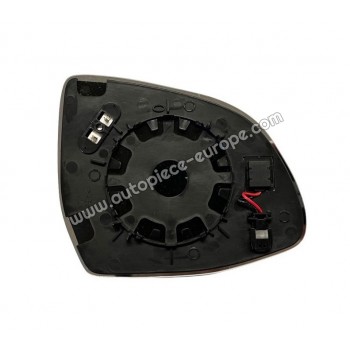 MIROIR ET PORTE MIROIR Coté conducteur - Dégivrant - Glace asphérique - Assistance angle mort