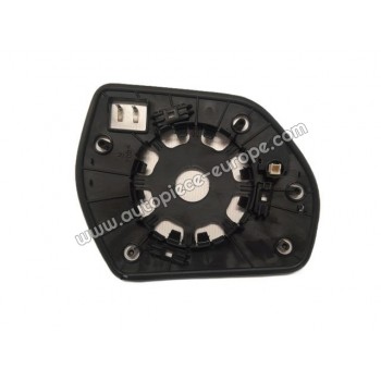 MIROIR ET PORTE MIROIR Coté conducteur - Dégivrant - Glace bombée - Assistance angle mort