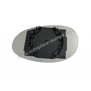 MIROIR ET PORTE MIROIR Coté passager - Glace bombée